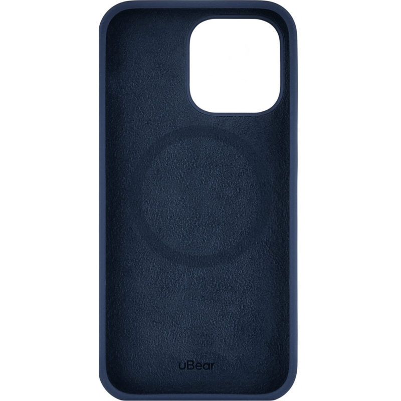 Чехол защитный Touch Mag Case, iPhone 14 Pro Max, силикон, софт-тач, тёмно-синий